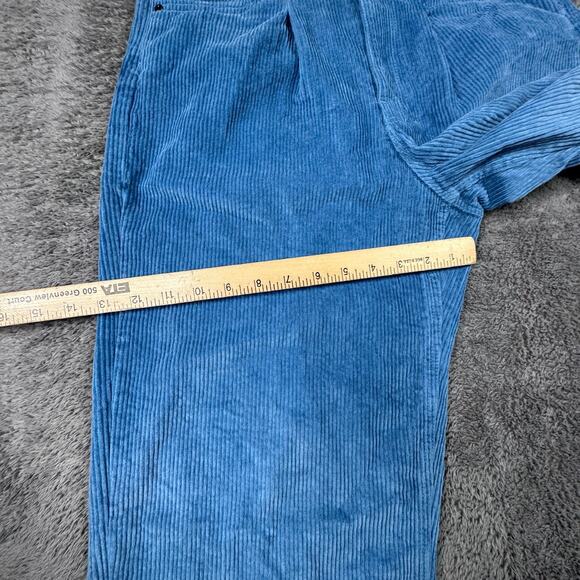 Empyre Tori Blue Corduroy Pants Women’s M Y2K Skater Stretch Waist Party Rave - Picture 7 of 9
